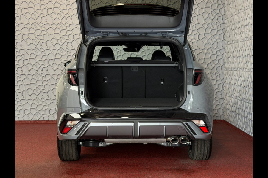Hyundai Tucson NIEUWE AUTO 1.6 T-GDI PHEV N-LINE 360.CAMERA ELEK.KLEP ELEK.STOEL/GEHEUGEN VERWARMD/KOELING SUBWFR 19"LMV ZWARTE HEMEL STUURVERW PLUG IN HYBRIDE