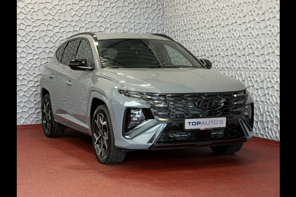Hyundai Tucson NIEUWE AUTO 1.6 T-GDI PHEV N-LINE 360.CAMERA ELEK.KLEP ELEK.STOEL/GEHEUGEN VERWARMD/KOELING SUBWFR 19"LMV ZWARTE HEMEL STUURVERW PLUG IN HYBRIDE