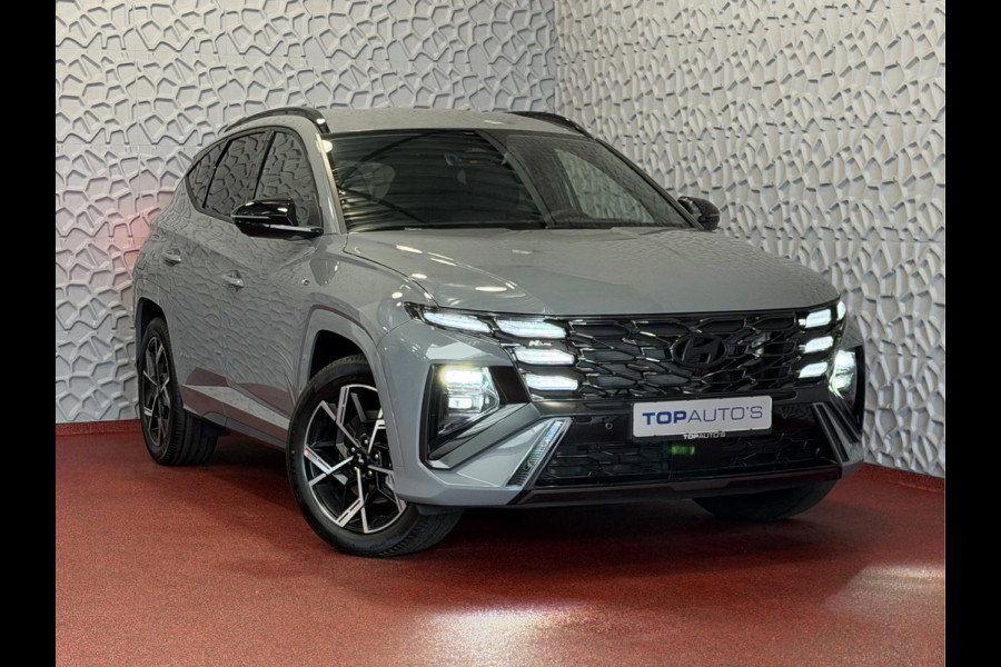Hyundai Tucson NIEUWE AUTO 1.6 T-GDI PHEV N-LINE 360.CAMERA ELEK.KLEP ELEK.STOEL/GEHEUGEN VERWARMD/KOELING SUBWFR 19"LMV ZWARTE HEMEL STUURVERW PLUG IN HYBRIDE