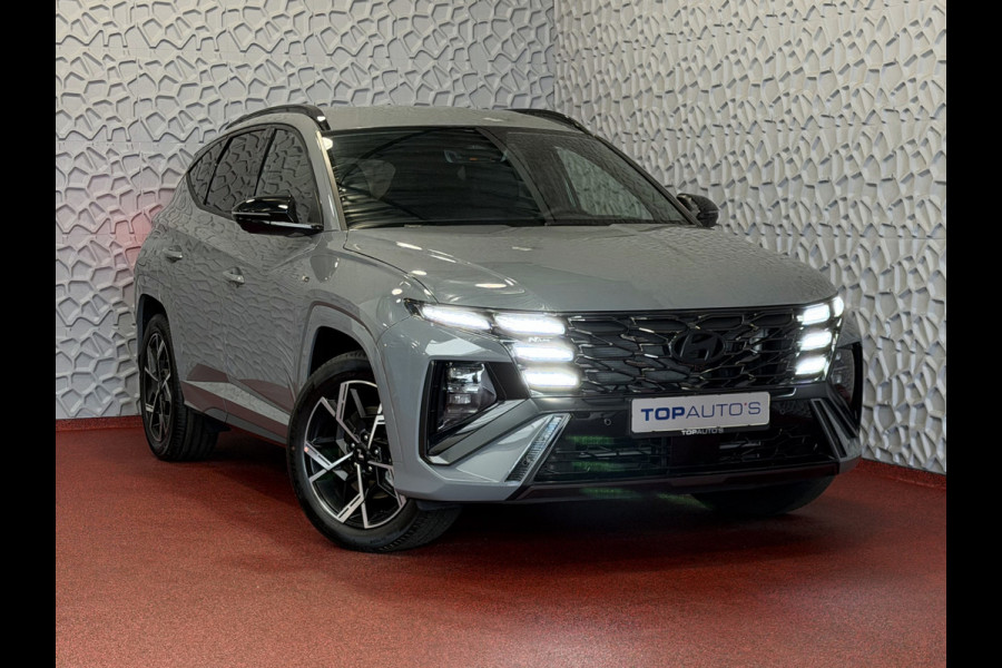 Hyundai Tucson NIEUWE AUTO 1.6 T-GDI PHEV N-LINE 360.CAMERA ELEK.KLEP ELEK.STOEL/GEHEUGEN VERWARMD/KOELING SUBWFR 19"LMV ZWARTE HEMEL STUURVERW PLUG IN HYBRIDE