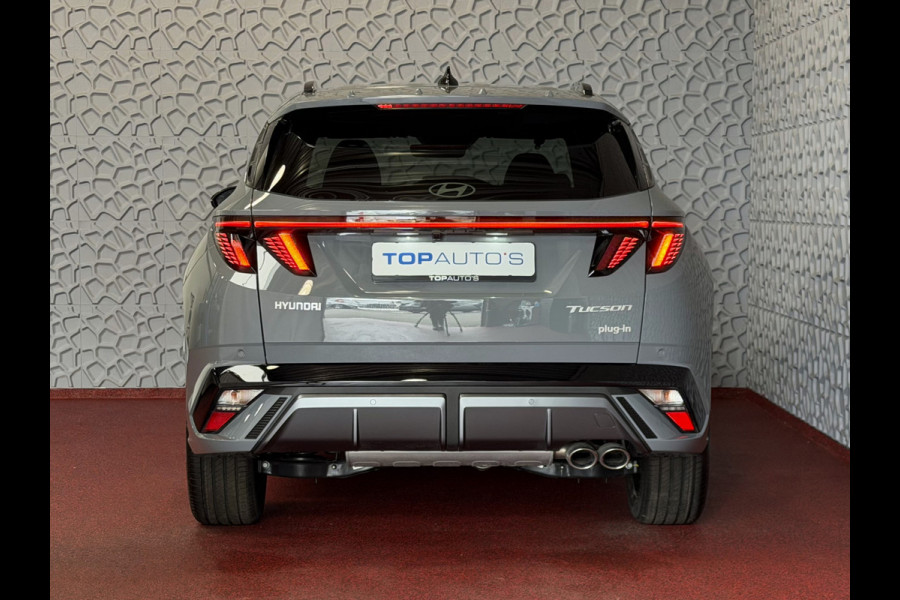 Hyundai Tucson NIEUWE AUTO 1.6 T-GDI PHEV N-LINE 360.CAMERA ELEK.KLEP ELEK.STOEL/GEHEUGEN VERWARMD/KOELING SUBWFR 19"LMV ZWARTE HEMEL STUURVERW PLUG IN HYBRIDE
