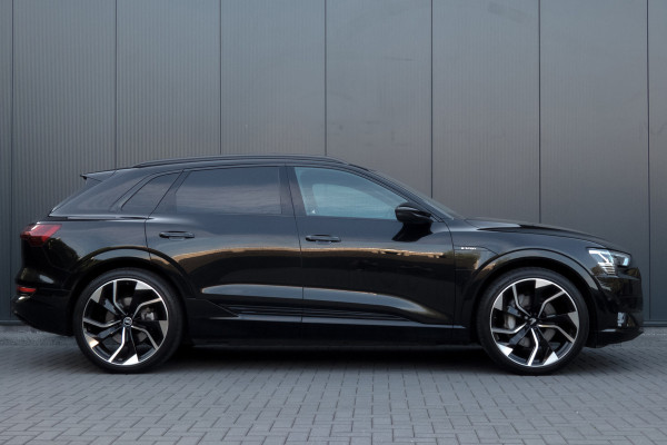 Audi e-tron E-tron 55 quattro advanced Pro Line Plus 95 kWh |SOH 90% | Trekhaak | Pano | ACC | B&O | Head Up