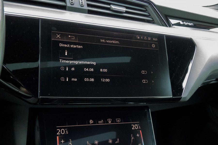 Audi e-tron E-tron 55 quattro advanced Pro Line Plus 95 kWh |SOH 90% | Trekhaak | Pano | ACC | B&O | Head Up