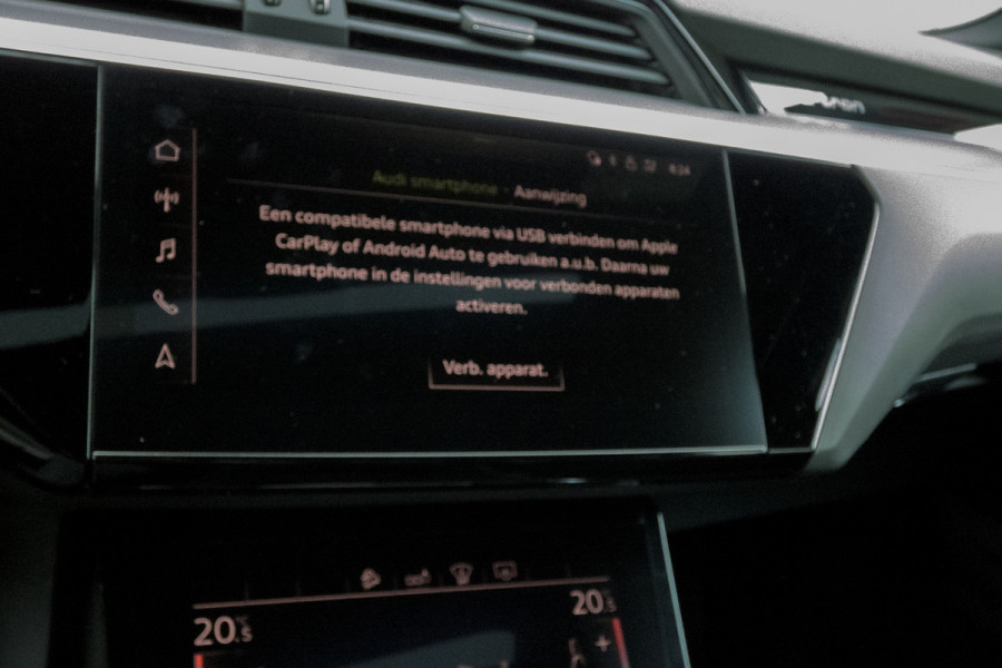 Audi e-tron E-tron 55 quattro advanced Pro Line Plus 95 kWh |SOH 90% | Trekhaak | Pano | ACC | B&O | Head Up