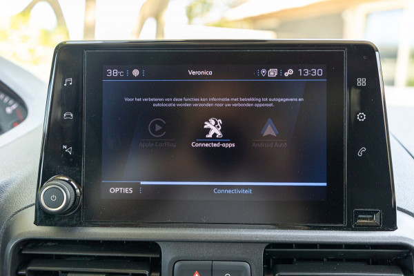 Peugeot Partner 1.2 PureTech Premium Airco I Cruise I Android I CarPlay I Parkeersensoren I Navigatie I NAP I NL Auto I 1e Eig