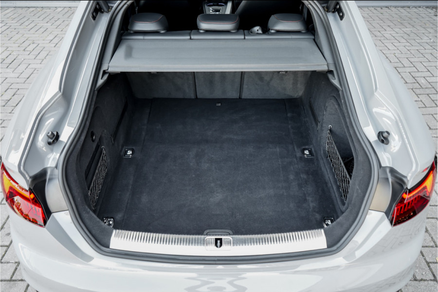 Audi A5 Sportback RS5 2.9 TFSI Quattro Pano Nardo RS Stoelen HUD ACC Black Optiek Sportuitlaat