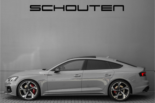 Audi A5 Sportback RS5 2.9 TFSI Quattro Pano Nardo RS Stoelen HUD ACC Black Optiek Sportuitlaat