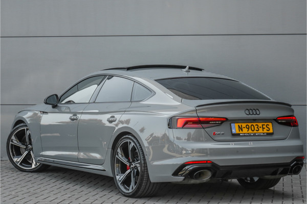 Audi A5 Sportback RS5 2.9 TFSI Quattro Pano Nardo RS Stoelen HUD ACC Black Optiek Sportuitlaat
