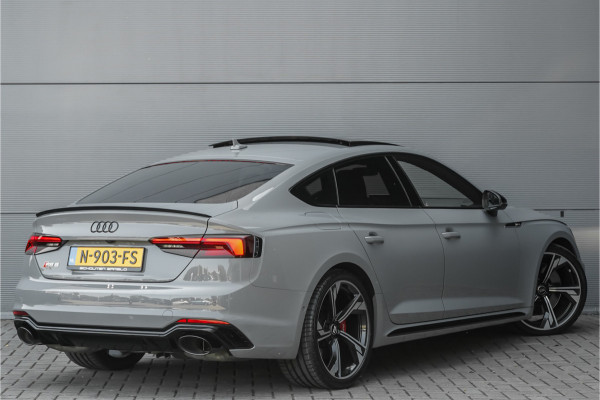 Audi A5 Sportback RS5 2.9 TFSI Quattro Pano Nardo RS Stoelen HUD ACC Black Optiek Sportuitlaat