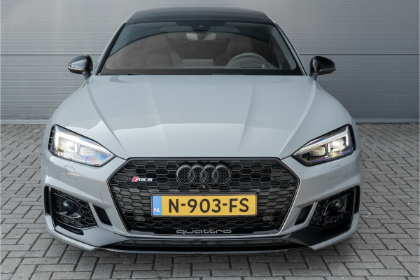 Audi A5 Sportback RS5 2.9 TFSI Quattro Pano Nardo RS Stoelen HUD ACC Black Optiek Sportuitlaat