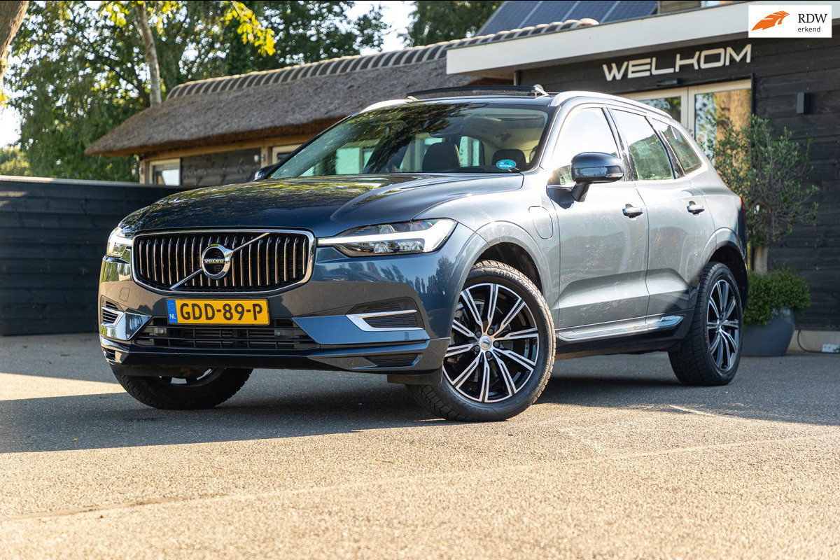 Volvo XC60 2.0 Recharge T8 AWD Inscription SOH 100% I Panoramadak I Leder I Memory I Comfortstoelen I Camera I Led I Autopilot