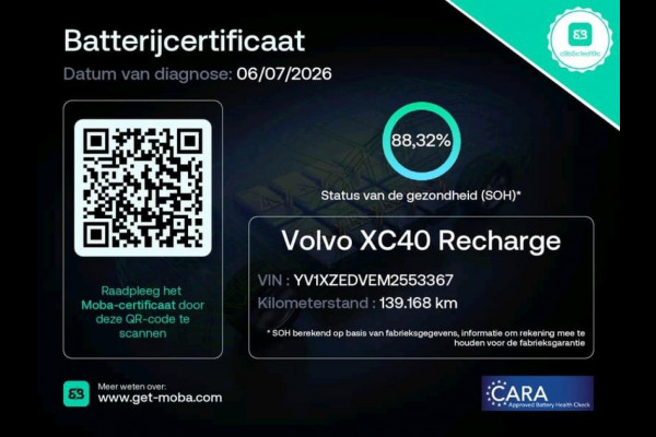 Volvo XC40 Recharge P8 AWD R-Design PANODAK | TREKHAAK