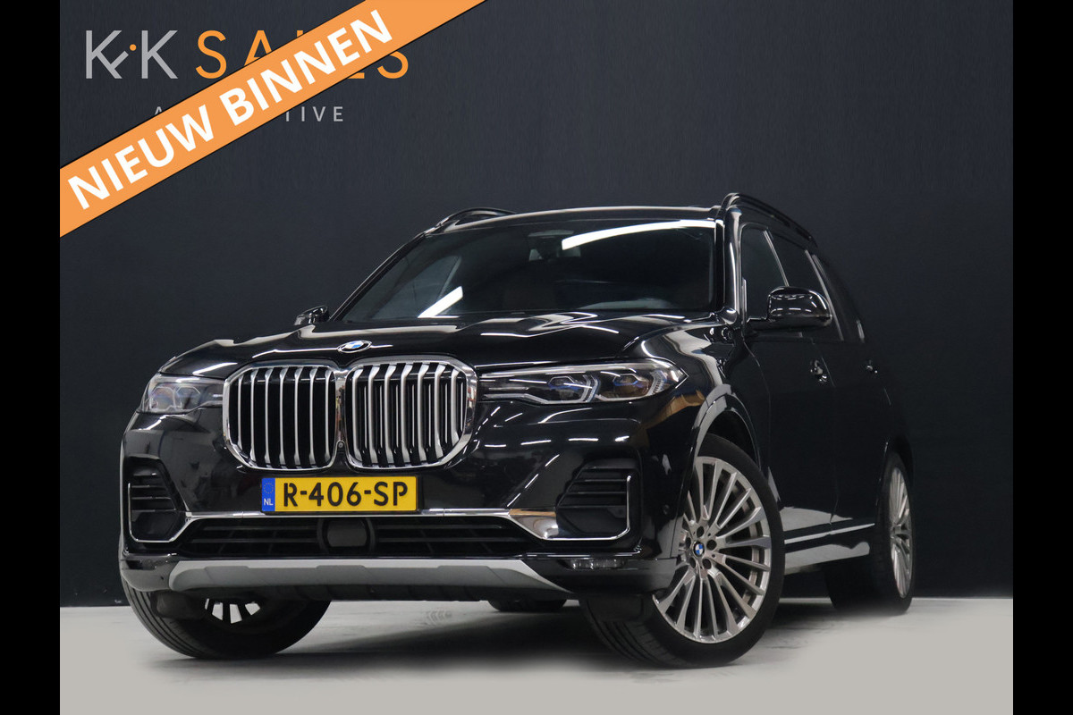 BMW X7 xDrive40i High Executive [SCHUIFKANTELDAK, 7-PERSOONS, BMW LASERLICHT, HEAD-UP, APPLE CARPLAY, SOFTCLOSE, ANDROID, LUCHTVERING, MASSAGESTOELEN, MEMORY SEATS, STOELVERWARMING V+A, VOL LEDER, CAMERA, ELEKTRISCHE ACHTER