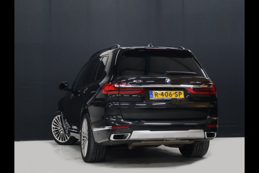 BMW X7 xDrive40i High Executive [SCHUIFKANTELDAK, 7-PERSOONS, BMW LASERLICHT, HEAD-UP, APPLE CARPLAY, SOFTCLOSE, ANDROID, LUCHTVERING, MASSAGESTOELEN, MEMORY SEATS, STOELVERWARMING V+A, VOL LEDER, CAMERA, ELEKTRISCHE ACHTER