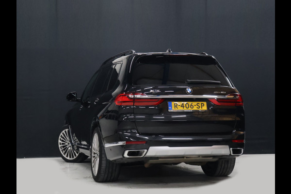 BMW X7 xDrive40i High Executive [SCHUIFKANTELDAK, 7-PERSOONS, BMW LASERLICHT, HEAD-UP, APPLE CARPLAY, SOFTCLOSE, ANDROID, LUCHTVERING, MASSAGESTOELEN, MEMORY SEATS, STOELVERWARMING V+A, VOL LEDER, CAMERA, ELEKTRISCHE ACHTER