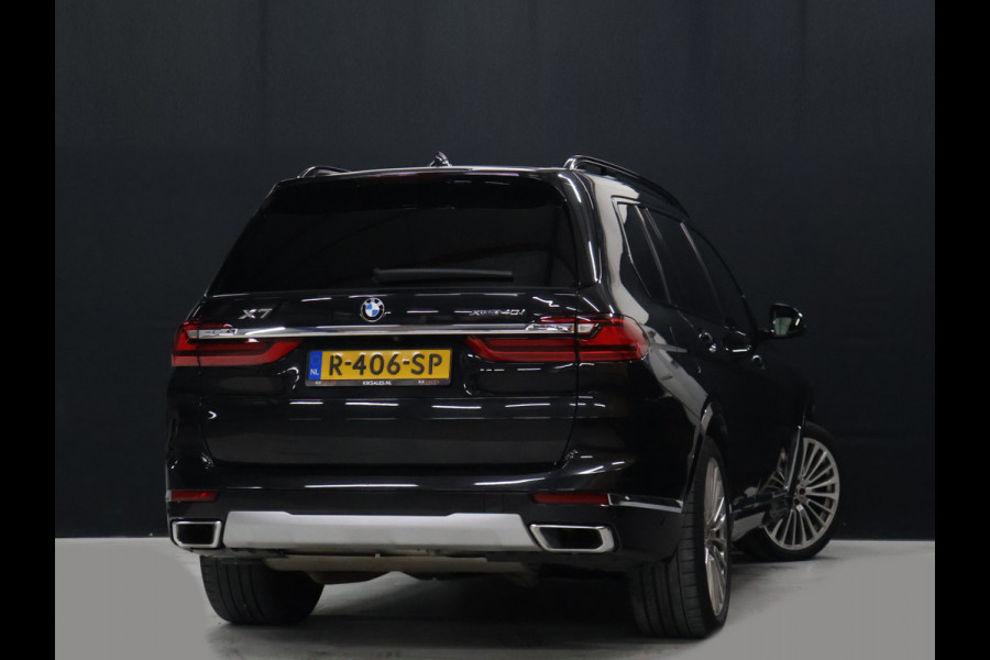BMW X7 xDrive40i High Executive [SCHUIFKANTELDAK, 7-PERSOONS, BMW LASERLICHT, HEAD-UP, APPLE CARPLAY, SOFTCLOSE, ANDROID, LUCHTVERING, MASSAGESTOELEN, MEMORY SEATS, STOELVERWARMING V+A, VOL LEDER, CAMERA, ELEKTRISCHE ACHTER