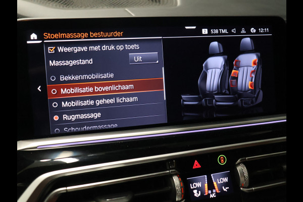 BMW X7 xDrive40i High Executive [SCHUIFKANTELDAK, 7-PERSOONS, BMW LASERLICHT, HEAD-UP, APPLE CARPLAY, SOFTCLOSE, ANDROID, LUCHTVERING, MASSAGESTOELEN, MEMORY SEATS, STOELVERWARMING V+A, VOL LEDER, CAMERA, ELEKTRISCHE ACHTER