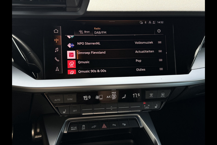 Audi A3 Sportback 40 TFSI e S-line | B&O | Elektr. achterklep | Dodehoek | Carplay | Camera | Virtual | Dealer onderhouden