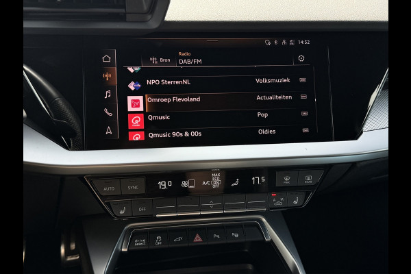 Audi A3 Sportback 40 TFSI e S-line | B&O | Elektr. achterklep | Dodehoek | Carplay | Camera | Virtual | Dealer onderhouden