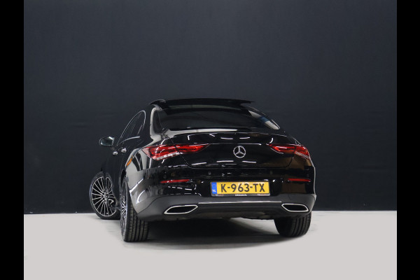 Mercedes-Benz CLA-Klasse 180 Business Solution Luxury [PANORAMADAK, PREMIUM SOUND, MEMORY SEATS, ELEKTRISCHE STOELEN, MULTIBEAM LED, STOELVERWARMING, CAMERA, SFEERVERLICHTING, PDC V+A, CRUISE CONTROL, GROOT NAVIGATIE, CLIMATE CONTROL, KEYLESS, W