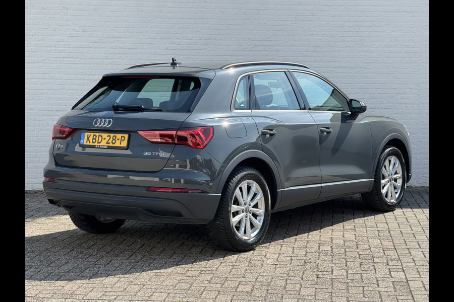 Audi Q3 35 TFSI S Line Pro Line Climate control Cruise LED Stoelverwarming Apple / Android Navi PDC voor/achter