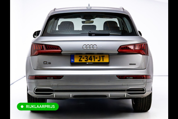 Audi Q5 50 TFSI e quattro S-Line | Luchtvering | Elec. trekhaak | Adaptieve cruise | Memory stoel | 360 Camera | Elec. achterklep | Navigatie, DAB, Stoelverwarming, Parkeerassistent, PDC V+A