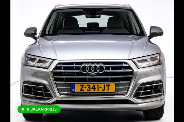 Audi Q5 50 TFSI e quattro S-Line | Luchtvering | Elec. trekhaak | Adaptieve cruise | Memory stoel | 360 Camera | Elec. achterklep | Navigatie, DAB, Stoelverwarming, Parkeerassistent, PDC V+A