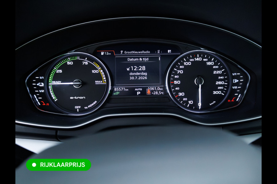 Audi Q5 50 TFSI e quattro S-Line | Luchtvering | Elec. trekhaak | Adaptieve cruise | Memory stoel | 360 Camera | Elec. achterklep | Navigatie, DAB, Stoelverwarming, Parkeerassistent, PDC V+A
