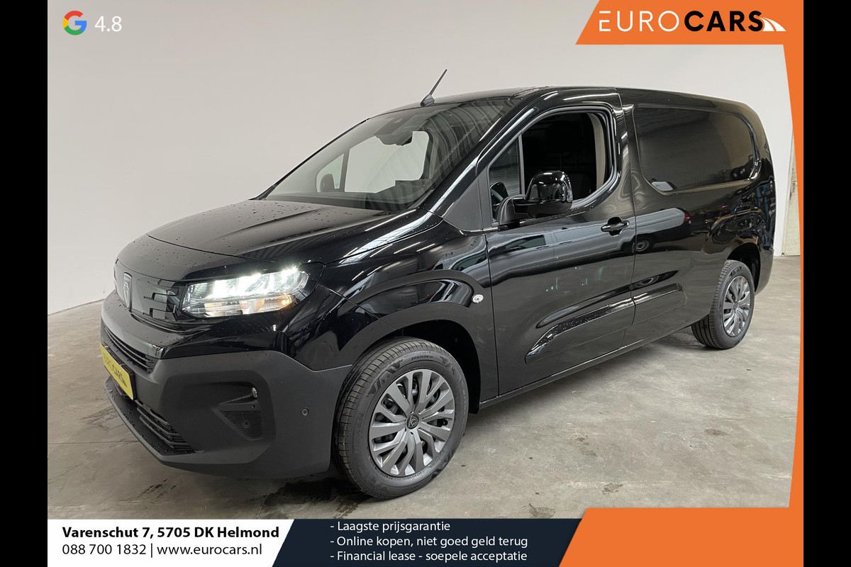 Peugeot Partner 1.5 BlueHDi 130PK Automaat L2 Navigatie Apple Carplay / Android Auto DAB trekhaak Cruise Control Airco Houten bekleding laadruimte