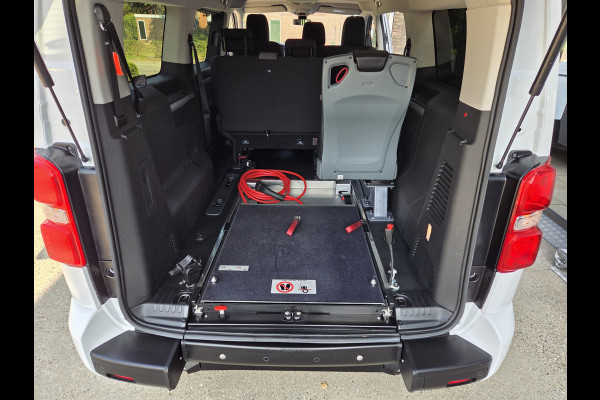 Peugeot e Expert / Citroen e-Jumpy XL L3 75kWh Rolstoelauto / Rolstoelbus 7-Persoons met Bodemverlaging