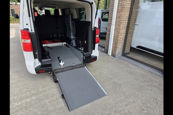 Peugeot e Expert / Citroen e-Jumpy XL L3 75kWh Rolstoelauto / Rolstoelbus 7-Persoons met Bodemverlaging