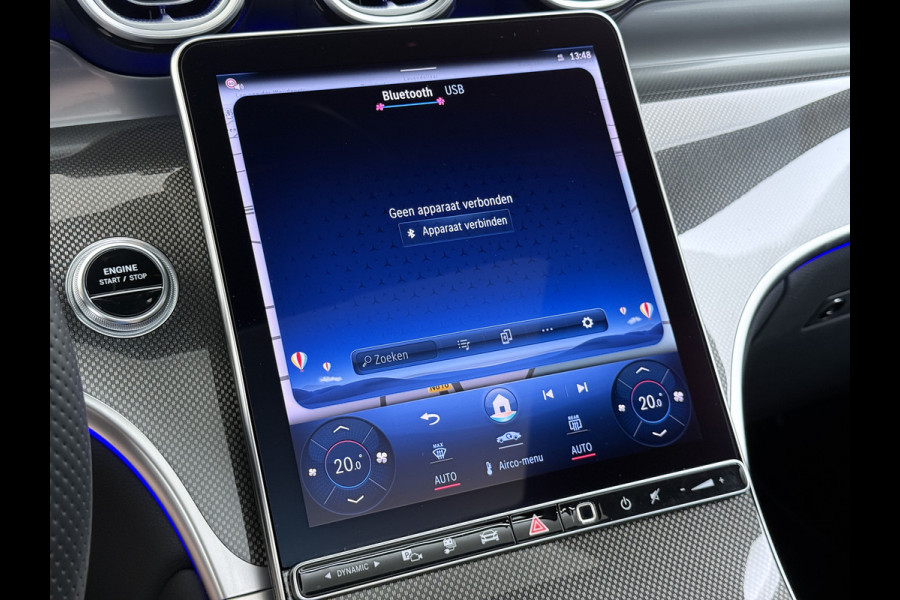 Mercedes-Benz GLC 300e AMG // SoH 93% // Panorama dak // Trekhaak // Burmester // Headup // Memory Stoelen // Distronic // 360 Camera
