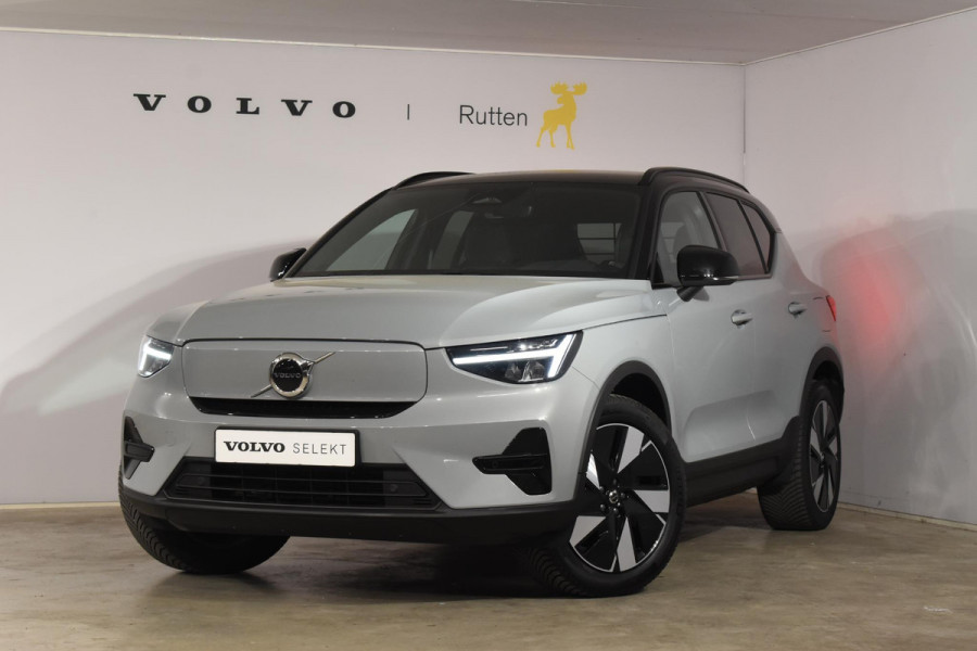 Volvo XC40 Single Motor Extended Range Plus 82 kWh / Adaptieve cruise control / Elektrische achterklep / Stoel - en stuurwielverwarming / Parkeersensoren V+A / Extra getint glas / Zwart dak / Achteruitrijcamera / MicroTech bekleding