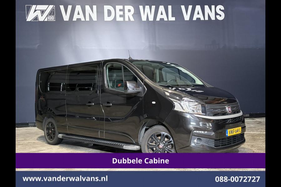 Fiat Talento 2.0 MultiJet 146pk L2H1 Dubbele Cabine Euro6 Airco | 5-Zits | Camera | Cruisecontrol | Apple Carplay Android Auto, Leder, Parkeersensoren, Sidebars, Trekhaak