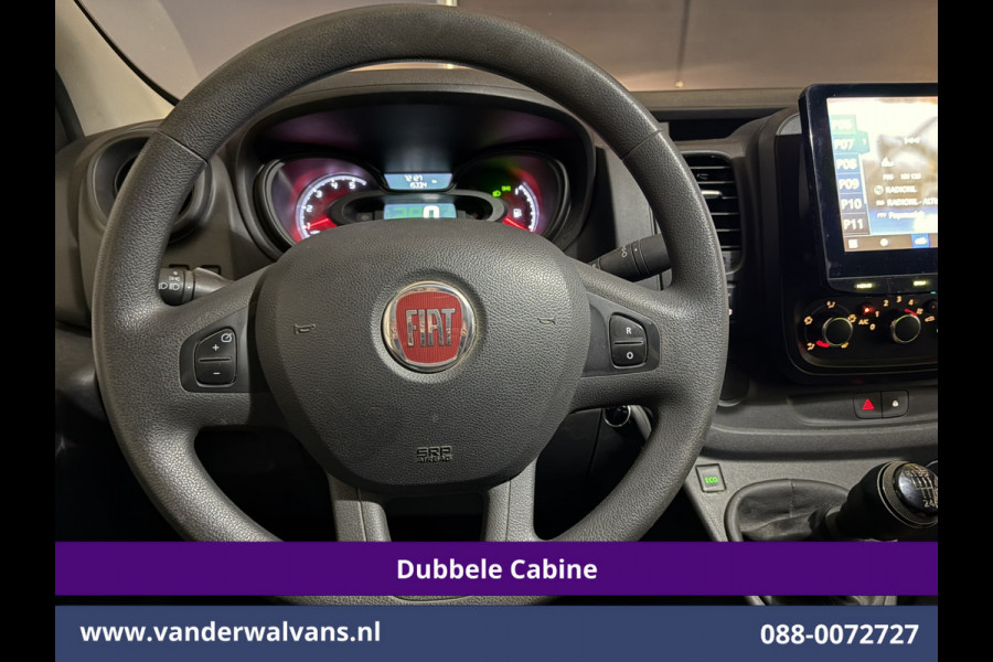 Fiat Talento 2.0 MultiJet 146pk L2H1 Dubbele Cabine Euro6 Airco | 5-Zits | Camera | Cruisecontrol | Apple Carplay Android Auto, Leder, Parkeersensoren, Sidebars, Trekhaak