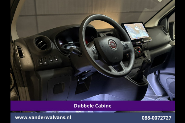 Fiat Talento 2.0 MultiJet 146pk L2H1 Dubbele Cabine Euro6 Airco | 5-Zits | Camera | Cruisecontrol | Apple Carplay Android Auto, Leder, Parkeersensoren, Sidebars, Trekhaak