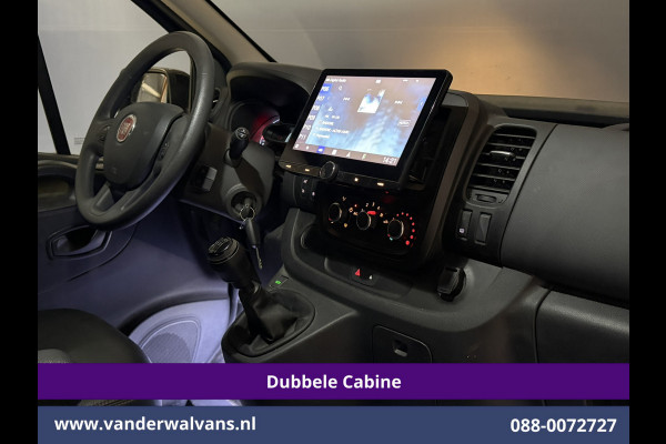 Fiat Talento 2.0 MultiJet 146pk L2H1 Dubbele Cabine Euro6 Airco | 5-Zits | Camera | Cruisecontrol | Apple Carplay Android Auto, Leder, Parkeersensoren, Sidebars, Trekhaak