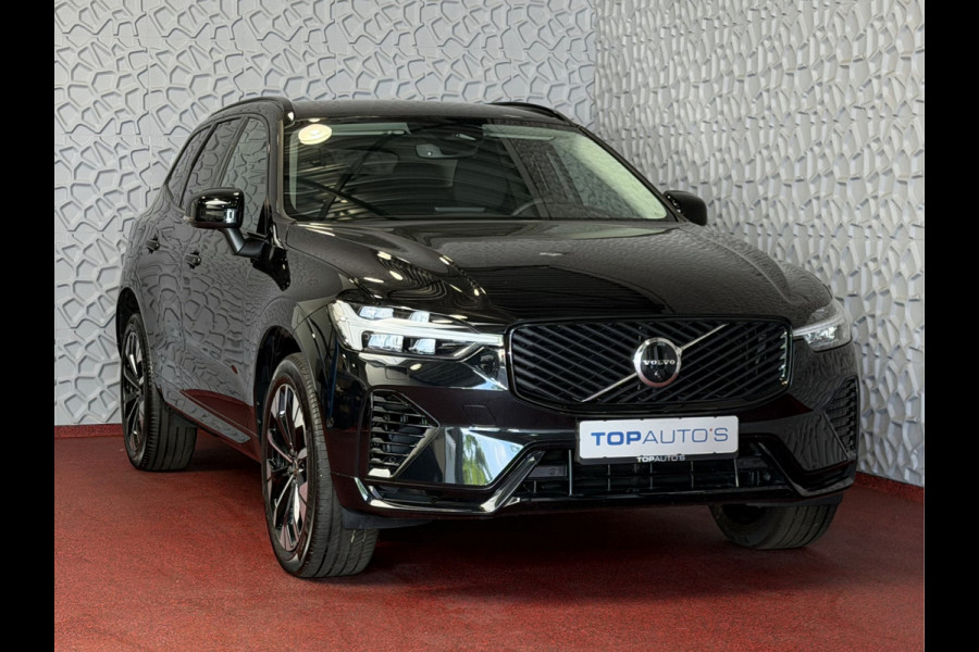 Volvo XC60 2.0 T8 455PK AWD PLUS DARK NIEUWE AUTO HARMAN KARDON 360.CAM STOEL/STUUR VERW LEER