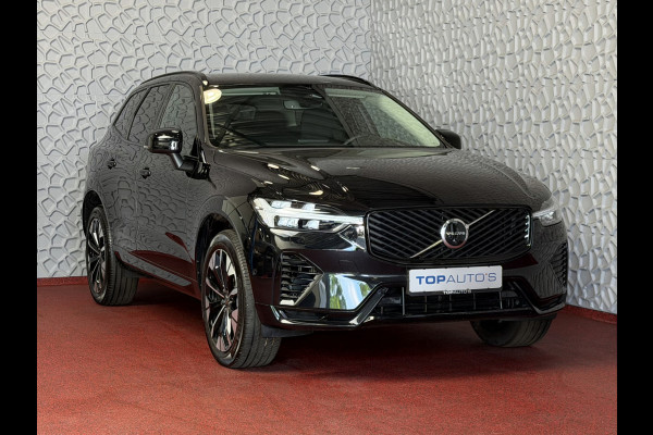 Volvo XC60 2.0 T8 455PK AWD PLUS DARK NIEUWE AUTO HARMAN KARDON 360.CAM STOEL/STUUR VERW LEER