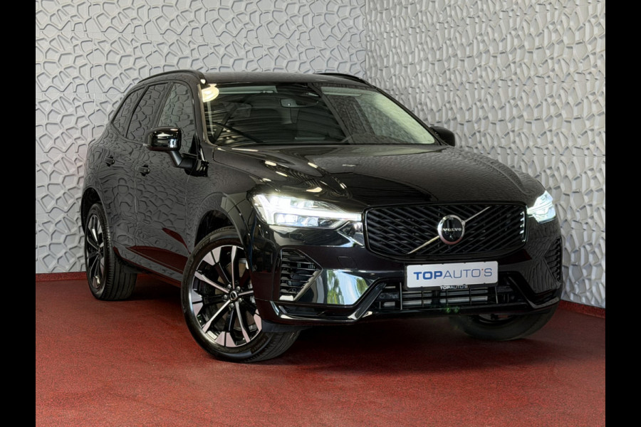 Volvo XC60 2.0 T8 455PK AWD PLUS DARK NIEUWE AUTO HARMAN KARDON 360.CAM STOEL/STUUR VERW LEER