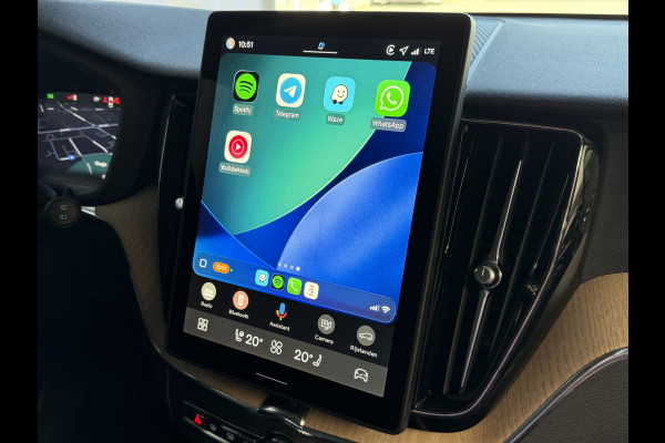Volvo XC60 2.0 T8 455PK AWD PLUS DARK NIEUWE AUTO HARMAN KARDON 360.CAM STOEL/STUUR VERW LEER