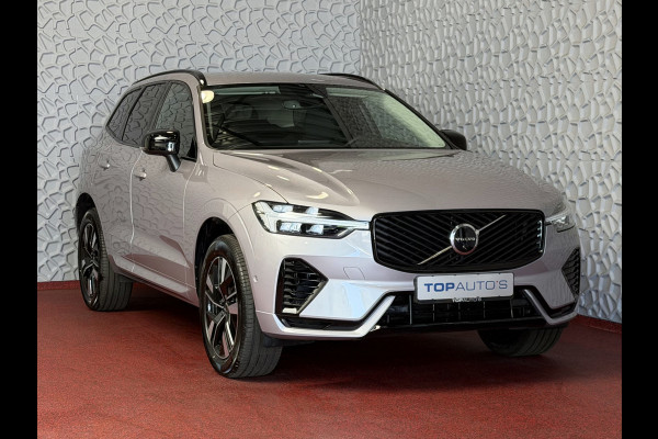 Volvo XC60 2.0 T8 455PK AWD PLUS DARK NIEUWE AUTO HARMAN KARDON 360.CAM STOEL/STUUR VERW LEER