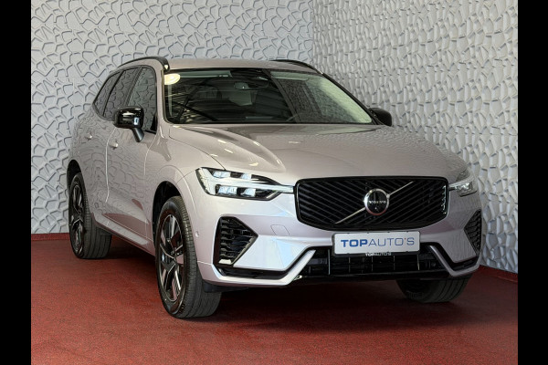 Volvo XC60 2.0 T8 455PK AWD PLUS DARK NIEUWE AUTO HARMAN KARDON 360.CAM STOEL/STUUR VERW LEER