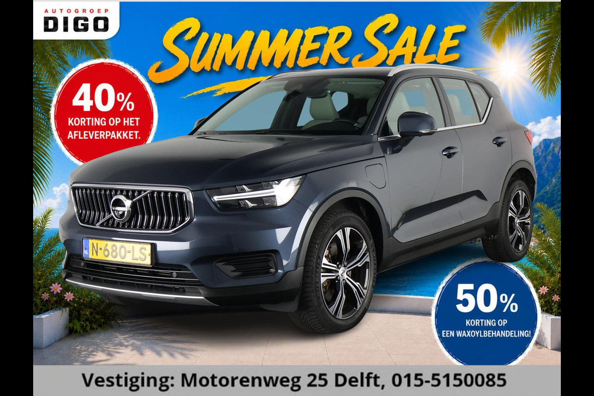 Volvo XC40 1.5 T4 PLUG IN HYB AUTOMAAT INSCRIPTION GAR. 2032* NAVIGATIE.LEDER.CAMERA.