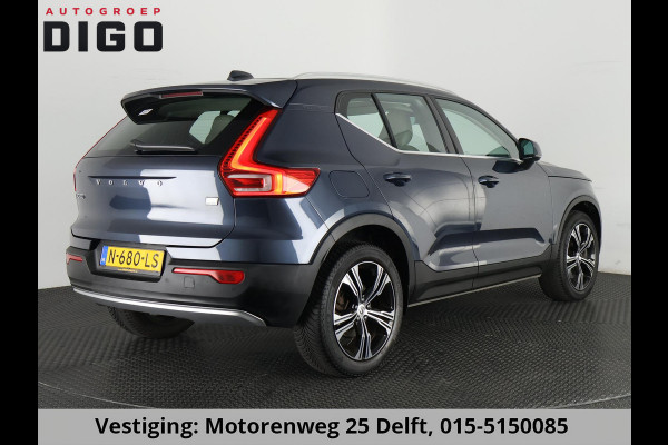 Volvo XC40 1.5 T4 PLUG IN HYB AUTOMAAT INSCRIPTION GAR. 2032* NAVIGATIE.LEDER.CAMERA.