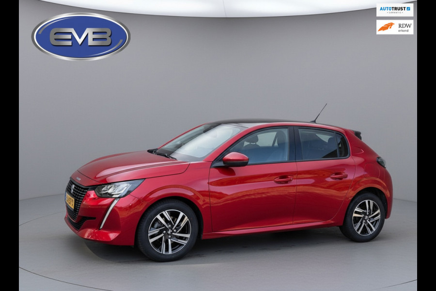 Peugeot 208 1.2 PureTech 101 pk AUTOMAAT Allure Pack, panoramadak, achteruitrijcamera, navigatie, adaptief cruise controle