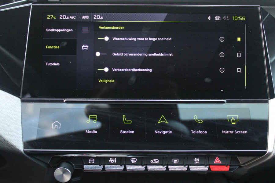 Peugeot 308 SW 1.2 Hybrid 145PK GT AUTOMAAT | PANORAMA SCHUIF/KANTEL DAK | AFNEEMBARE TREKHAAK | NAVIGATIE | SENSATION PACK: FOCAL HIFI SYSTEM (PREMIUM HIFI SYSTEEM MET 10 SPEAKERS)/DRAADLOZE TELEFOONLADER | 360° VISION & DRIVE ASSIST PLUS PACK: ACHTERUITRIJCAMERA 360° VISIOPARK 3 (4 CAMERA'S)/PARKEERHULP VOOR EN ACHTER/ANTI DIEFSTAL ALARM/PEUGEOT i-COCKPIT MET CONFIGUREERBAAR 3D-INSTRUMENTENPANEEL/CLEAN CABIN | ALCANTARA EXECUTIVE PACK: BEKLEDING ALCANTARA/KUNSTLEDER INCL. ELEKTRISCH BEDIENBARE AGR STOEL EN MASSAGE OP BEIDE VOORSTOELEN | 18" LICHTMETALEN VELGEN "PORTLAND" | NAVIG