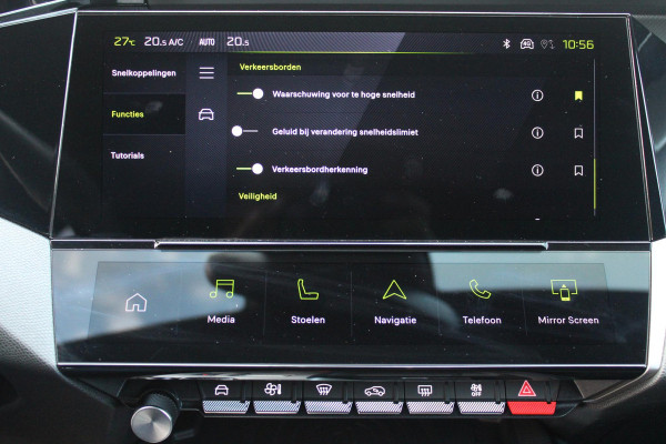 Peugeot 308 SW 1.2 Hybrid 145PK GT AUTOMAAT | PANORAMA SCHUIF/KANTEL DAK | AFNEEMBARE TREKHAAK | NAVIGATIE | SENSATION PACK: FOCAL HIFI SYSTEM (PREMIUM HIFI SYSTEEM MET 10 SPEAKERS)/DRAADLOZE TELEFOONLADER | 360° VISION & DRIVE ASSIST PLUS PACK: ACHTERUITRIJCAMERA 360° VISIOPARK 3 (4 CAMERA'S)/PARKEERHULP VOOR EN ACHTER/ANTI DIEFSTAL ALARM/PEUGEOT i-COCKPIT MET CONFIGUREERBAAR 3D-INSTRUMENTENPANEEL/CLEAN CABIN | ALCANTARA EXECUTIVE PACK: BEKLEDING ALCANTARA/KUNSTLEDER INCL. ELEKTRISCH BEDIENBARE AGR STOEL EN MASSAGE OP BEIDE VOORSTOELEN | 18" LICHTMETALEN VELGEN "PORTLAND" | NAVIG