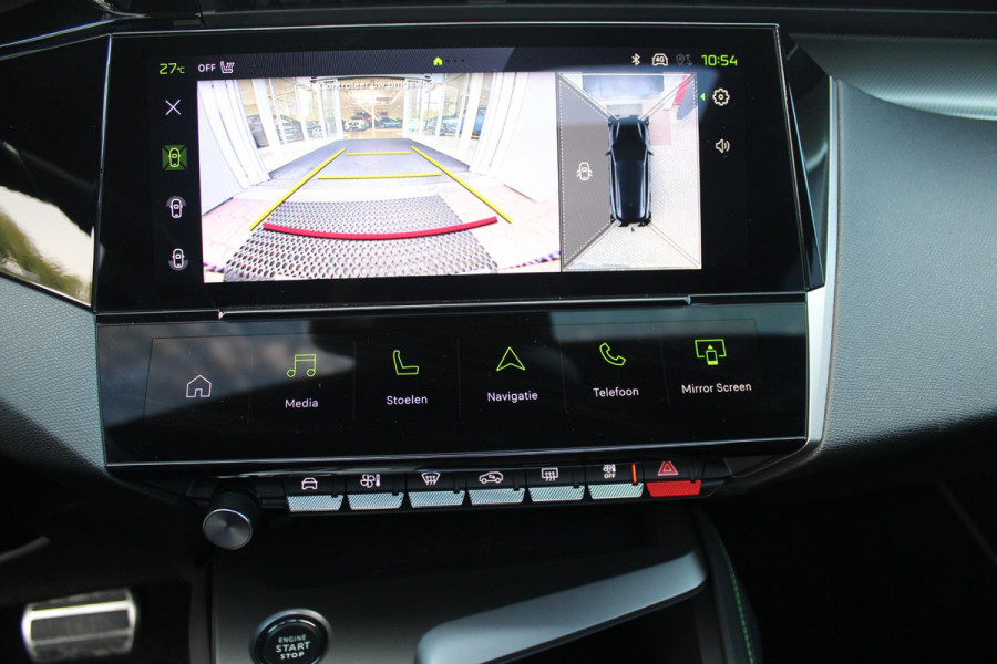 Peugeot 308 SW 1.2 Hybrid 145PK GT AUTOMAAT | PANORAMA SCHUIF/KANTEL DAK | AFNEEMBARE TREKHAAK | NAVIGATIE | SENSATION PACK: FOCAL HIFI SYSTEM (PREMIUM HIFI SYSTEEM MET 10 SPEAKERS)/DRAADLOZE TELEFOONLADER | 360° VISION & DRIVE ASSIST PLUS PACK: ACHTERUITRIJCAMERA 360° VISIOPARK 3 (4 CAMERA'S)/PARKEERHULP VOOR EN ACHTER/ANTI DIEFSTAL ALARM/PEUGEOT i-COCKPIT MET CONFIGUREERBAAR 3D-INSTRUMENTENPANEEL/CLEAN CABIN | ALCANTARA EXECUTIVE PACK: BEKLEDING ALCANTARA/KUNSTLEDER INCL. ELEKTRISCH BEDIENBARE AGR STOEL EN MASSAGE OP BEIDE VOORSTOELEN | 18" LICHTMETALEN VELGEN "PORTLAND" | NAVIG