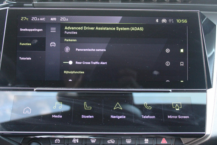 Peugeot 308 SW 1.2 Hybrid 145PK GT AUTOMAAT | PANORAMA SCHUIF/KANTEL DAK | AFNEEMBARE TREKHAAK | NAVIGATIE | SENSATION PACK: FOCAL HIFI SYSTEM (PREMIUM HIFI SYSTEEM MET 10 SPEAKERS)/DRAADLOZE TELEFOONLADER | 360° VISION & DRIVE ASSIST PLUS PACK: ACHTERUITRIJCAMERA 360° VISIOPARK 3 (4 CAMERA'S)/PARKEERHULP VOOR EN ACHTER/ANTI DIEFSTAL ALARM/PEUGEOT i-COCKPIT MET CONFIGUREERBAAR 3D-INSTRUMENTENPANEEL/CLEAN CABIN | ALCANTARA EXECUTIVE PACK: BEKLEDING ALCANTARA/KUNSTLEDER INCL. ELEKTRISCH BEDIENBARE AGR STOEL EN MASSAGE OP BEIDE VOORSTOELEN | 18" LICHTMETALEN VELGEN "PORTLAND" | NAVIG